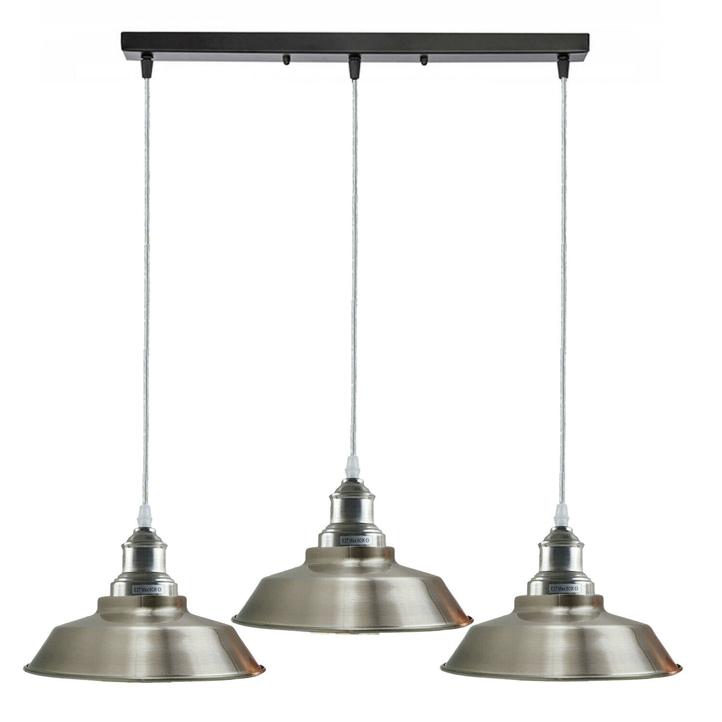 Three-head Metal Bowl Shape Ceiling Pendant Light~ 1720