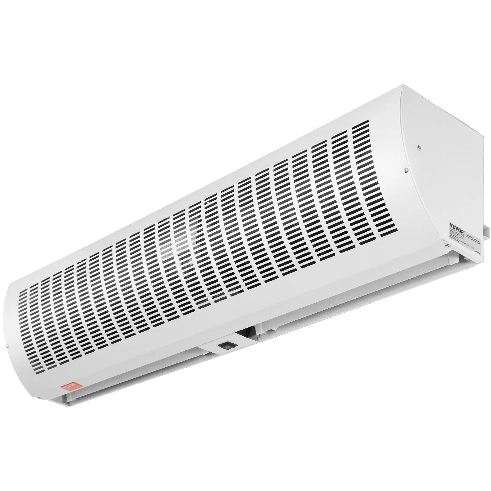 VEVOR 48" Commercial Indoor Air Curtain Super Power 2 Speeds 1650CFM, Tested to UL Standards Wall Mounted Air Curtains for Doors, Indoor Over Door Fan with Heavy Duty Limit Switch, Easy-Install 110V Unheated