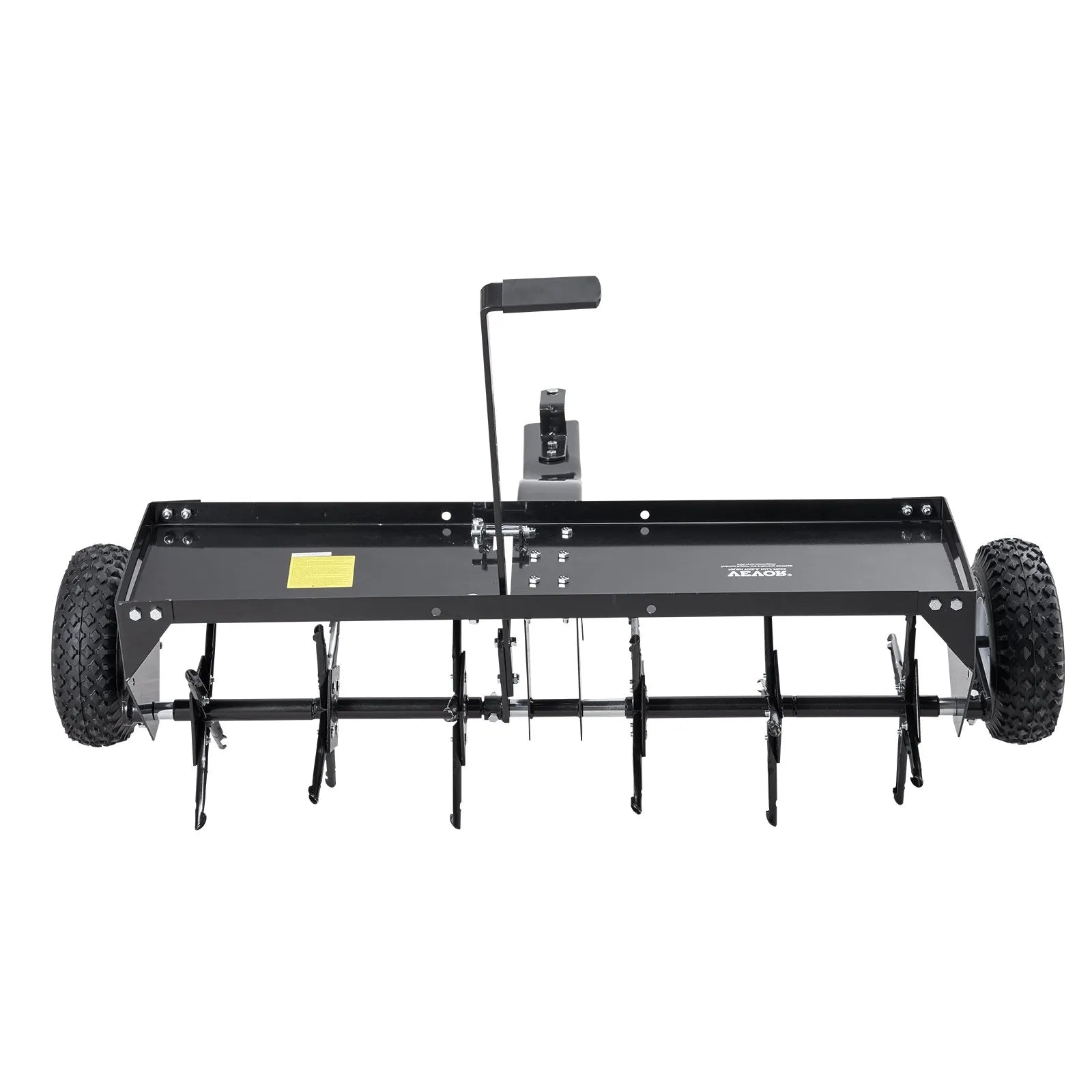 VEVOR 40" Tow Behind Plug Aerator with Universal Hitch Lawn Aerator Tow Behind