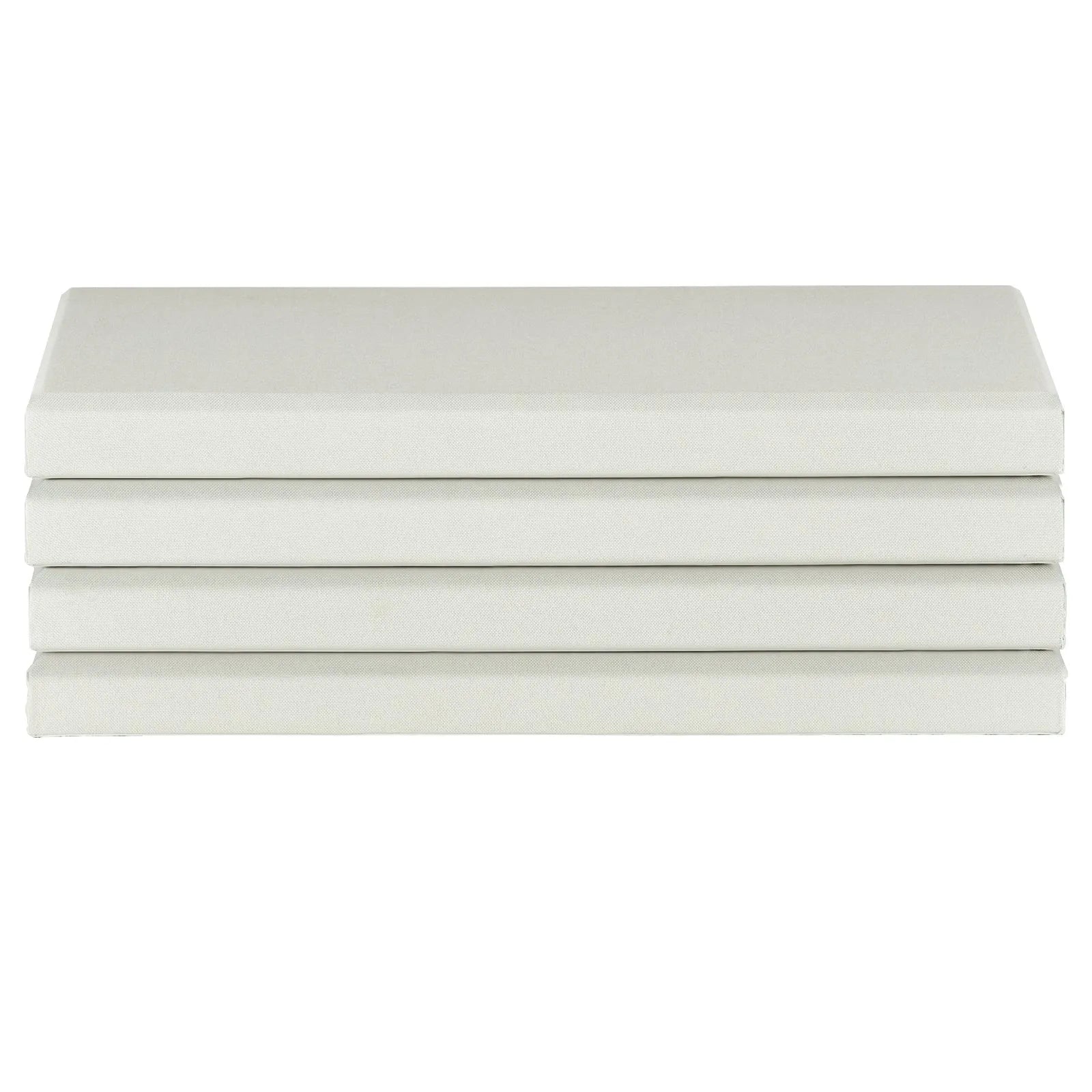 VEVOR 4 PCS Acoustic Wall Panels 2 in Thick 23.6 x 11.8 in Self-adhesive Beige