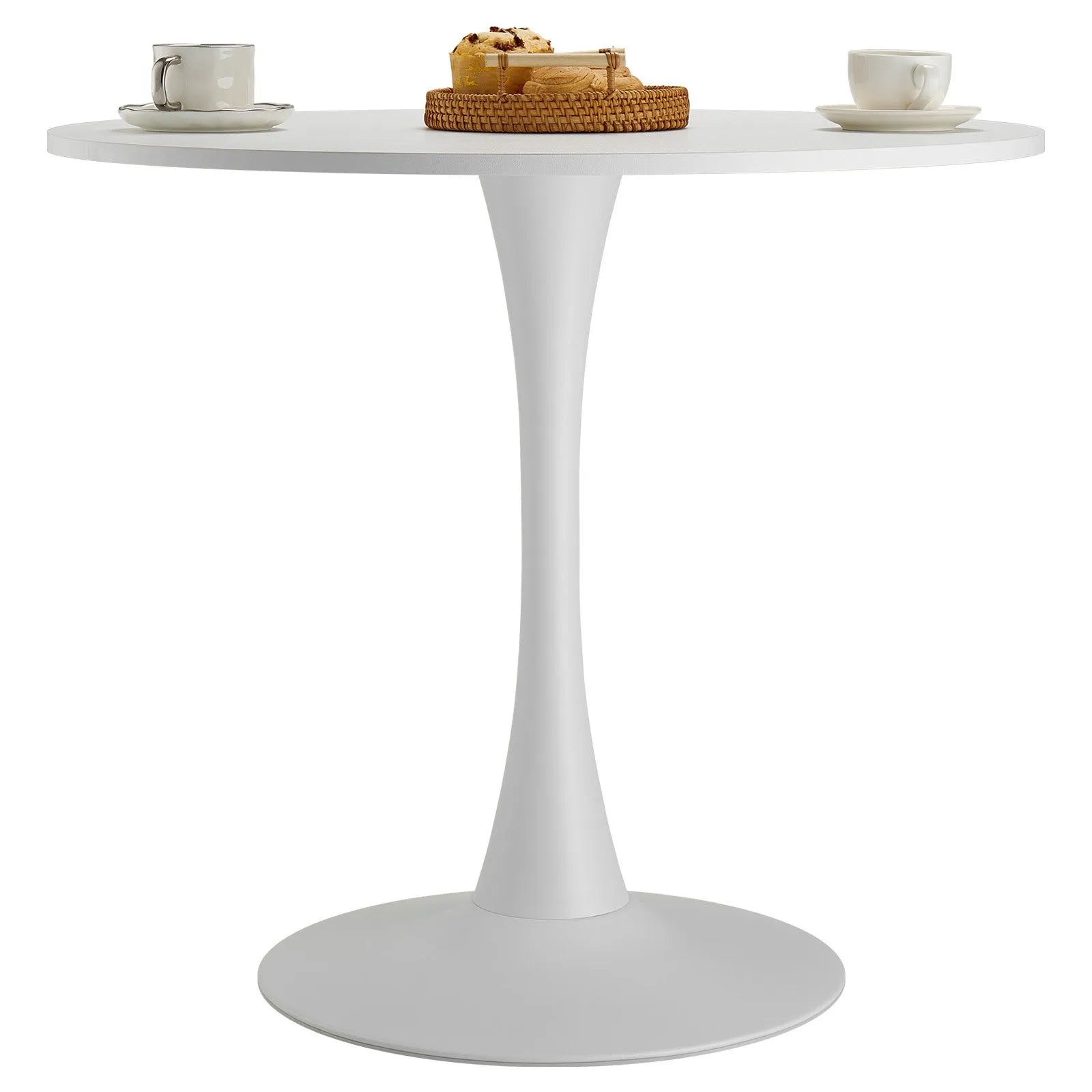 VEVOR 31.5 in Round Dining Table Wood Kitchen Table for 2-4 Person (Only Table)