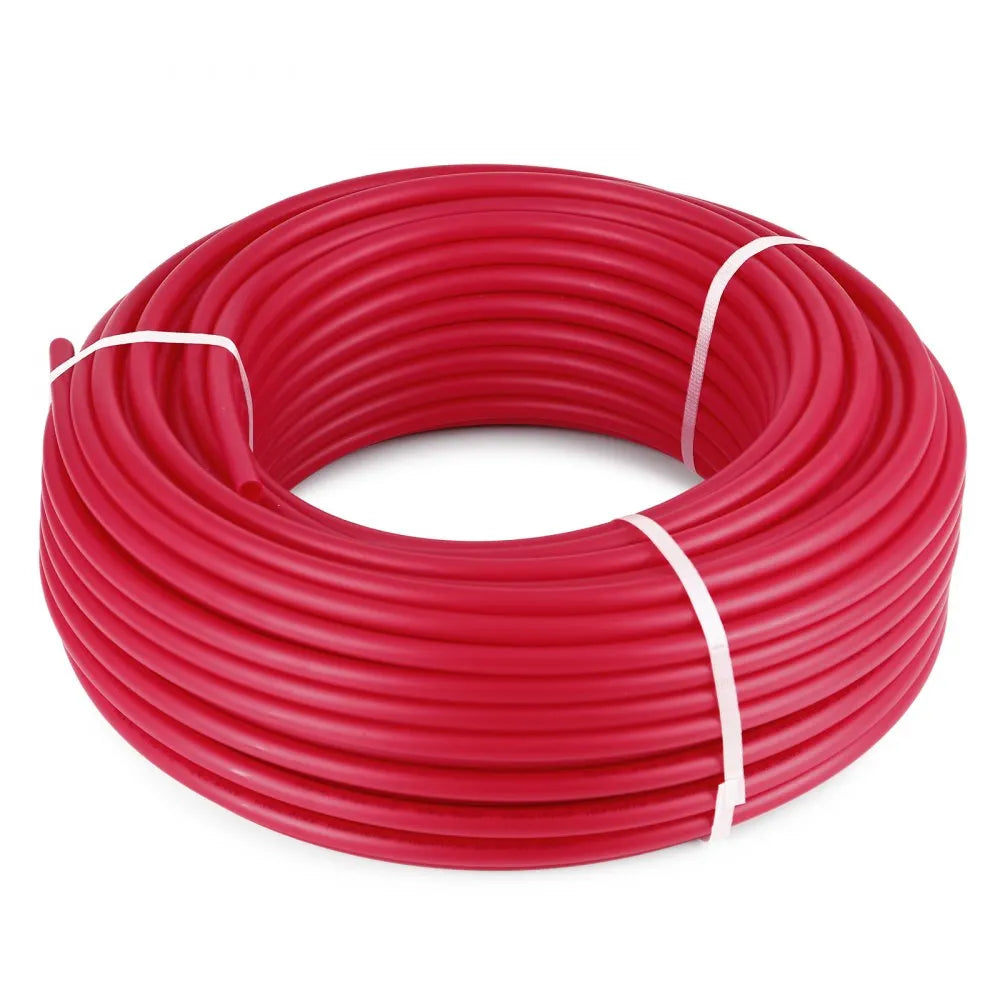 VEVOR 3/4" X 300Ft PEX Tubing Oxygen Barrier O2 EVOH Pex-B Red Hydronic Radiant Floor Heat Heating System Pex Pipe Pex Tube ,3/4" O2-Barrier, 300Ft/Red