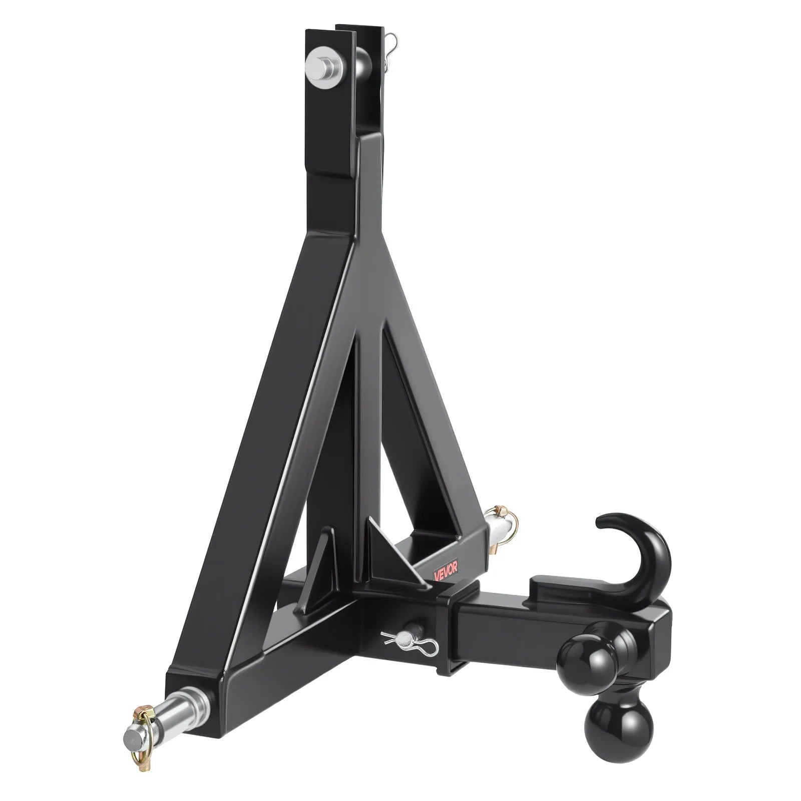 VEVOR 3 Point 2" Trailer Hitch Receiver Tractor Drawbar Quick Hitch Adapter