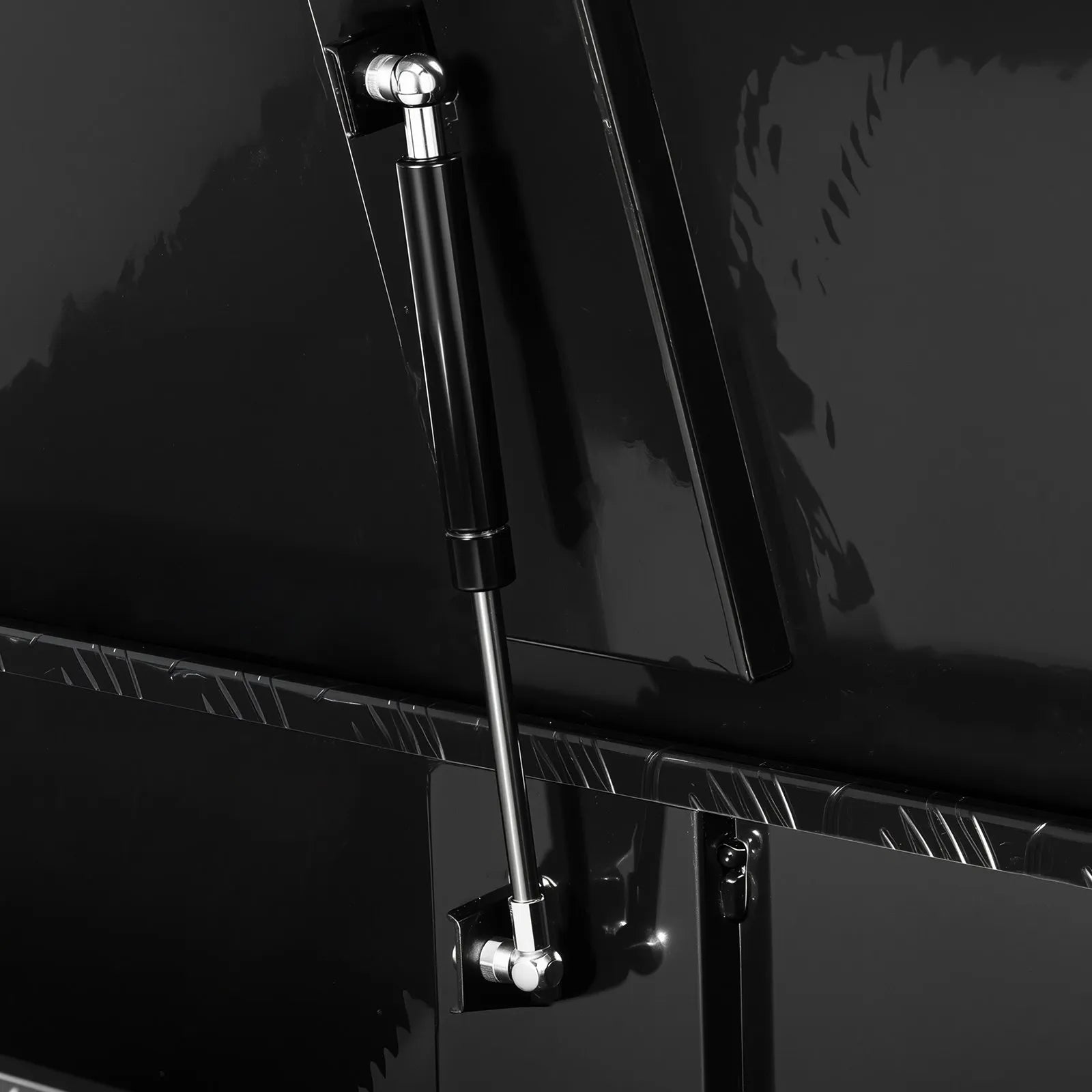 VEVOR 35.4"x14.6"x14.6" Heavy Duty Aluminum Truck Bed Tool Box for Pickup Black