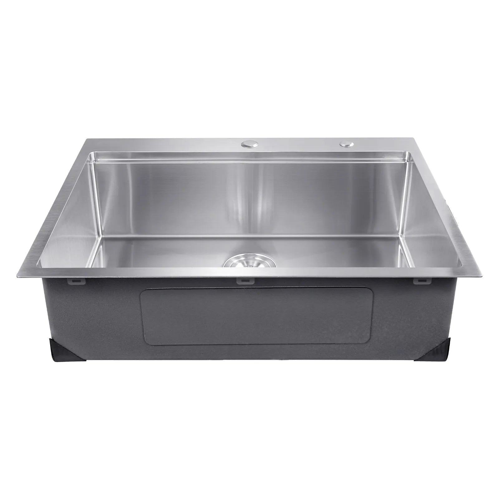 VEVOR 30" Kitchen Sink Top Mount Single Bowl Drop-In Basin Stainless Steel Bar