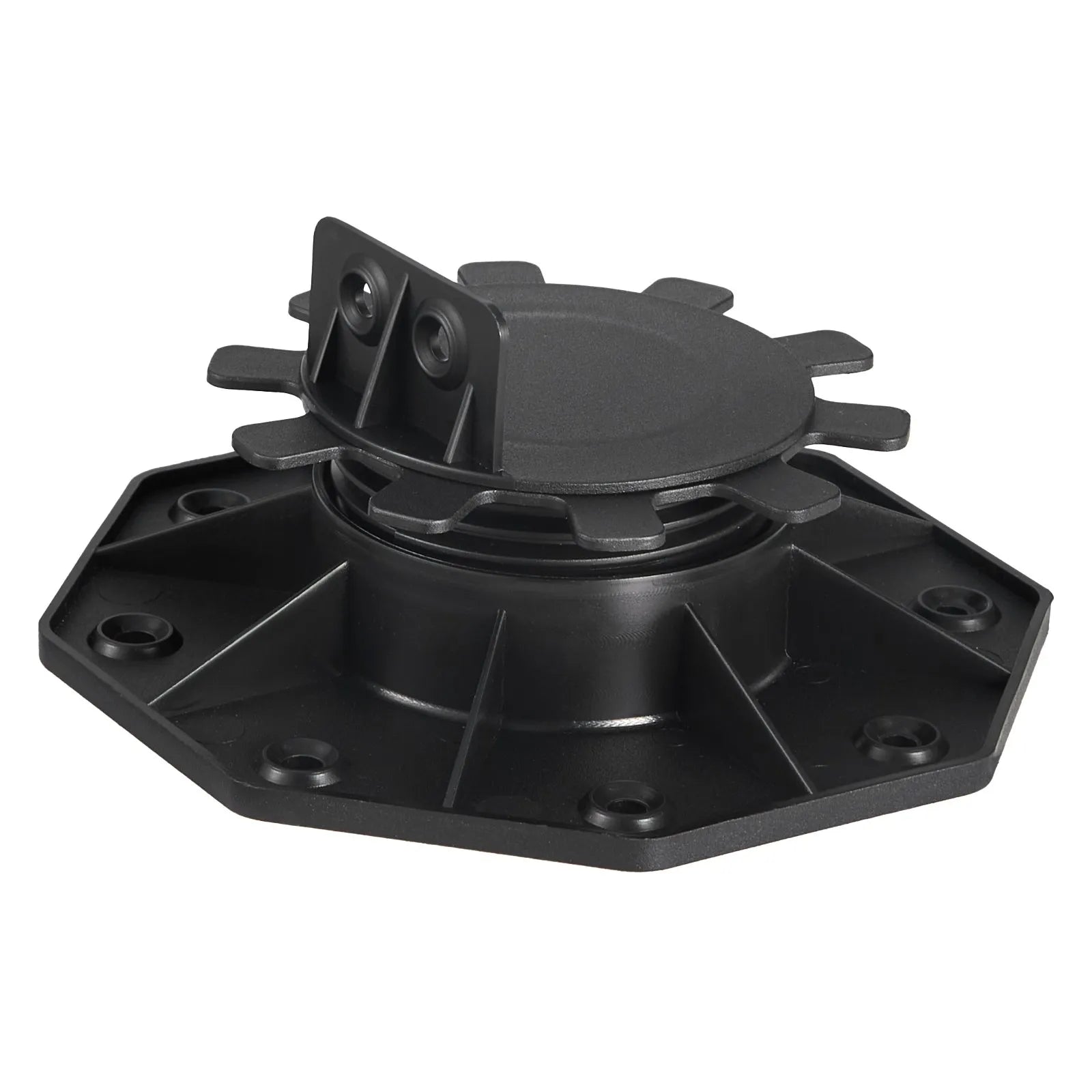 VEVOR 24 Pcs Adjustable Deck Support Pedestal Deck Foundation Base 1.18-2.36 in
