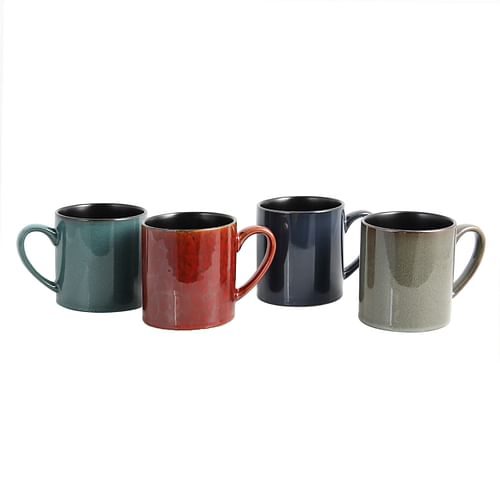 Gibson Home City Loft 20 oz. Mug Set, Set of 4 - Free Shipping