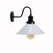 White Gooseneck Wall Sconce Swan Neck Wall Light Home Farmhouse Wall Lamp~1480