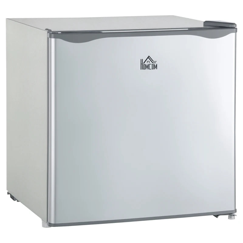 1.1 Cu. Ft. Mini Freezer, Compact Upright Freezer with Reversible Door, Removable Shelf, Adjustable Temperature, Grey