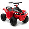 12V Kids Ride On ATV with High/Low Speed and Comfortable Seat-Red