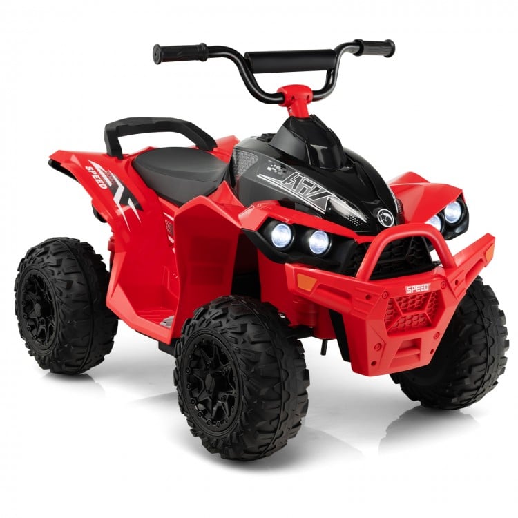 12V Kids Ride On ATV with High/Low Speed and Comfortable Seat-Red