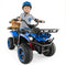 24V Electric Ride On Quad with LED Headlights-Blue