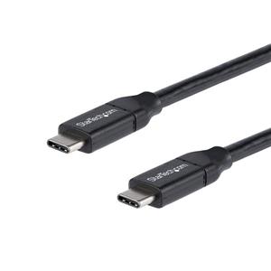 1m 3 ft USB C to USB C Cable w/ 5A PD - M/M - USB 2.0 - USB-IF Certified - USB Type C Cable - USB C Charging Cable - USB C PD Cable 