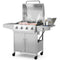 Giantex 4-Burner Propane Gas Grill with Side Burner