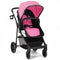 2 in 1 Foldable Pushchair Newborn Infant Baby Stroller-Pink