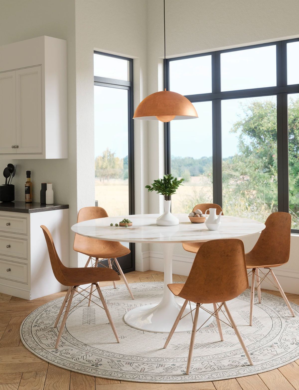 Charna Natural Beige Rug 