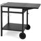 Giantex Outdoor Pizza Oven Stand Grill Cart with Wheels, Foldable Side Table, Gas Tank Hook