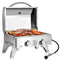 Propane TableTop Gas Grill Stainless Steel Two-Burner BBQ