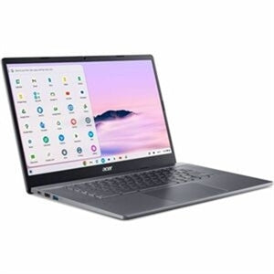 Acer Chromebook Plus 515 CBE595-1T CBE595-1T-364P 15.6" Touchscreen Chromebook - Full HD - Intel Core i3 13th Gen i3-1315U - 8 GB - 256 GB SSD - English (US) Keyboard - Steel Gray 