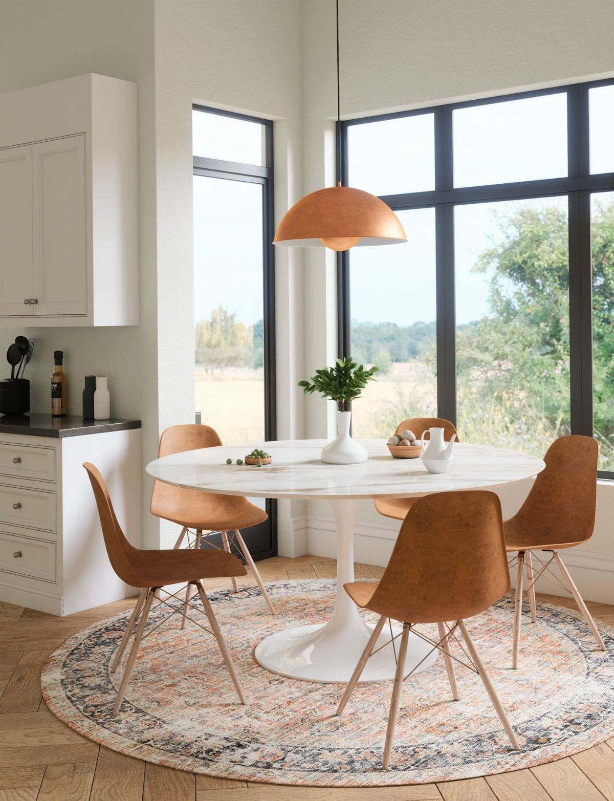 Makayla Terracotta Spice Multi Rug 