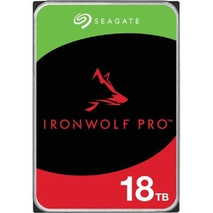 Seagate IronWolf Pro ST18000NT001 18 TB Hard Drive - 3.5" Internal - SATA (SATA/600) - Conventional Magnetic Recording (CMR) Method 
