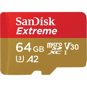 Extreme 64GB microSDXC UHS-I 