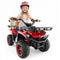 24V Electric Ride On Quad with LED Headlights-Red
