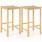 26 Inch Dining Bar Stool Set of 2-Natural