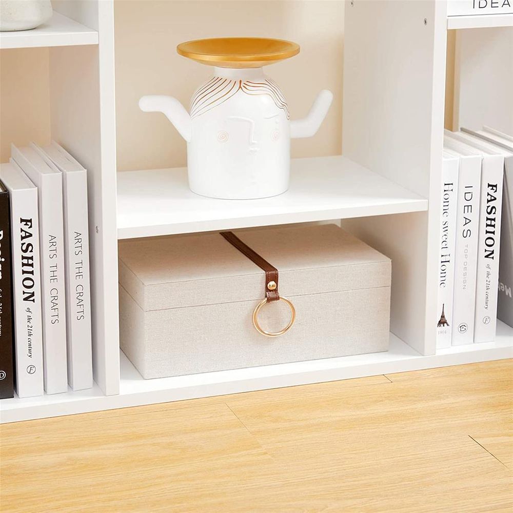 VASAGLE Tree-Shaped Bookcase with 13 Storage Shelves 