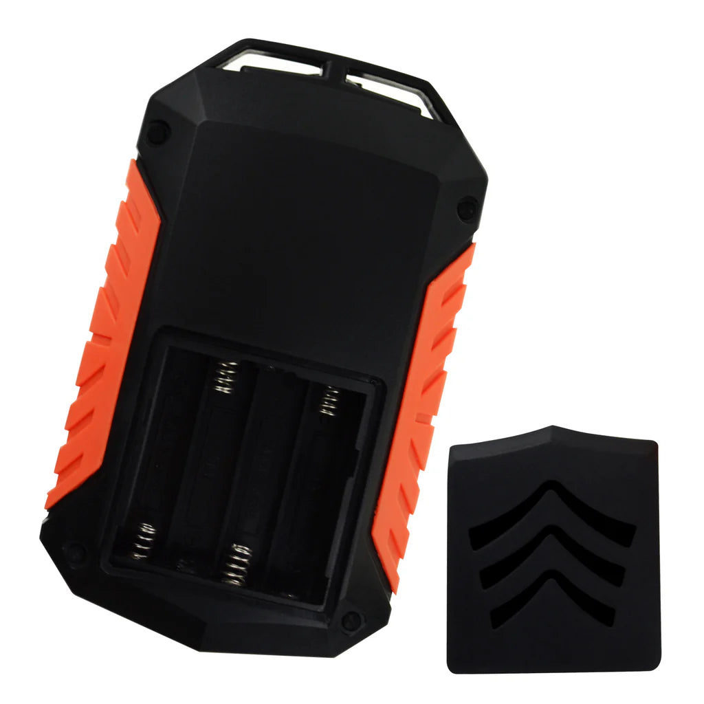 FF-168D Portable Fish Finder, 328 ft Depth Detection, 2.2" LCD Display, Wired Sonar with Fish Alarm & Zoom