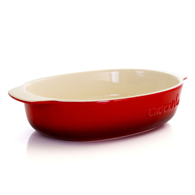 Crock Pot 2.5 Quart Red Stoneware Bake Pan - Free Shipping 
