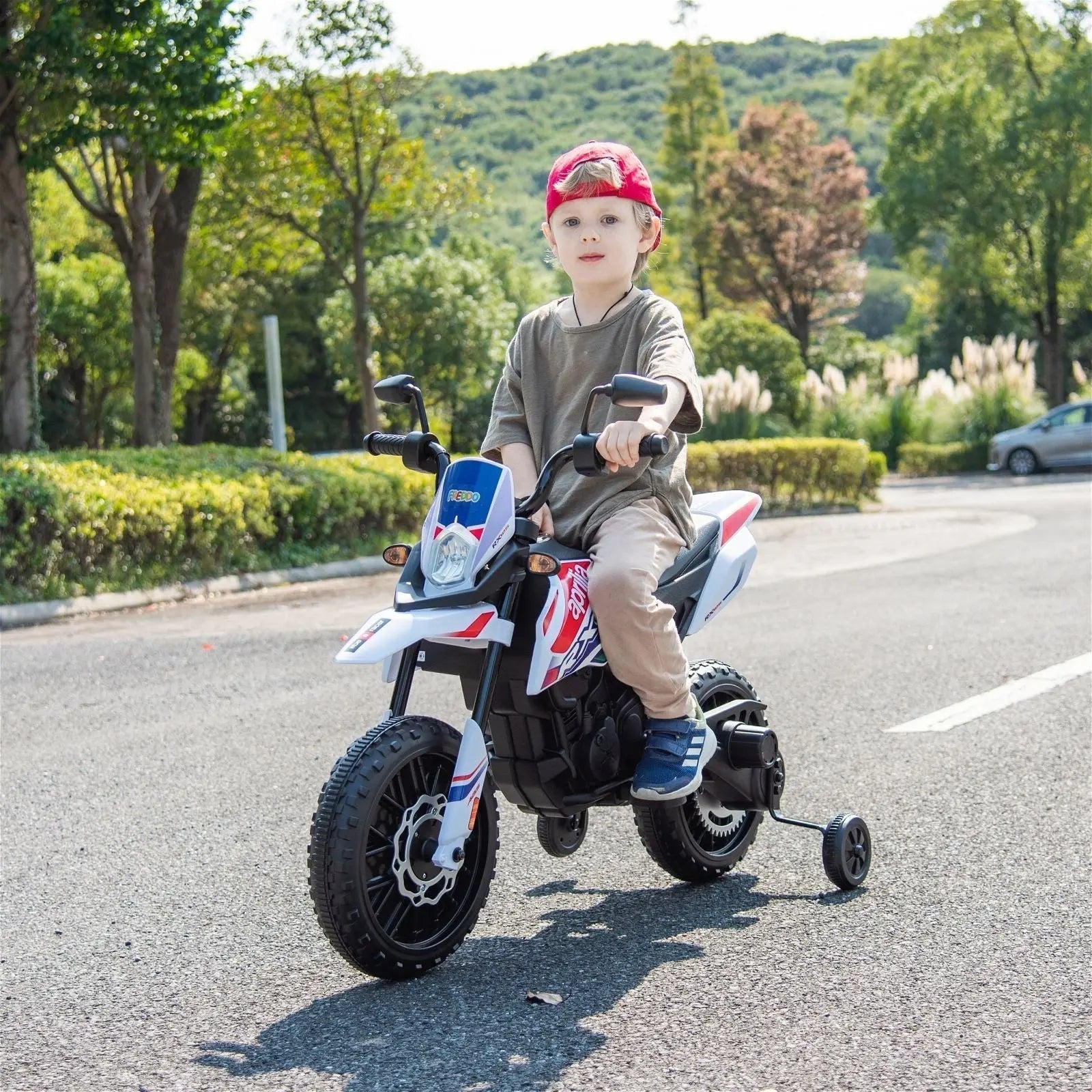 12V Aprilia Motorcycle 1 Seater Ride On for Kids 