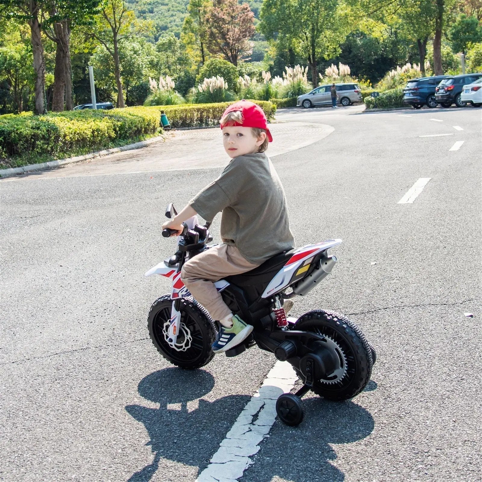 12V Aprilia Motorcycle 1 Seater Ride On for Kids 