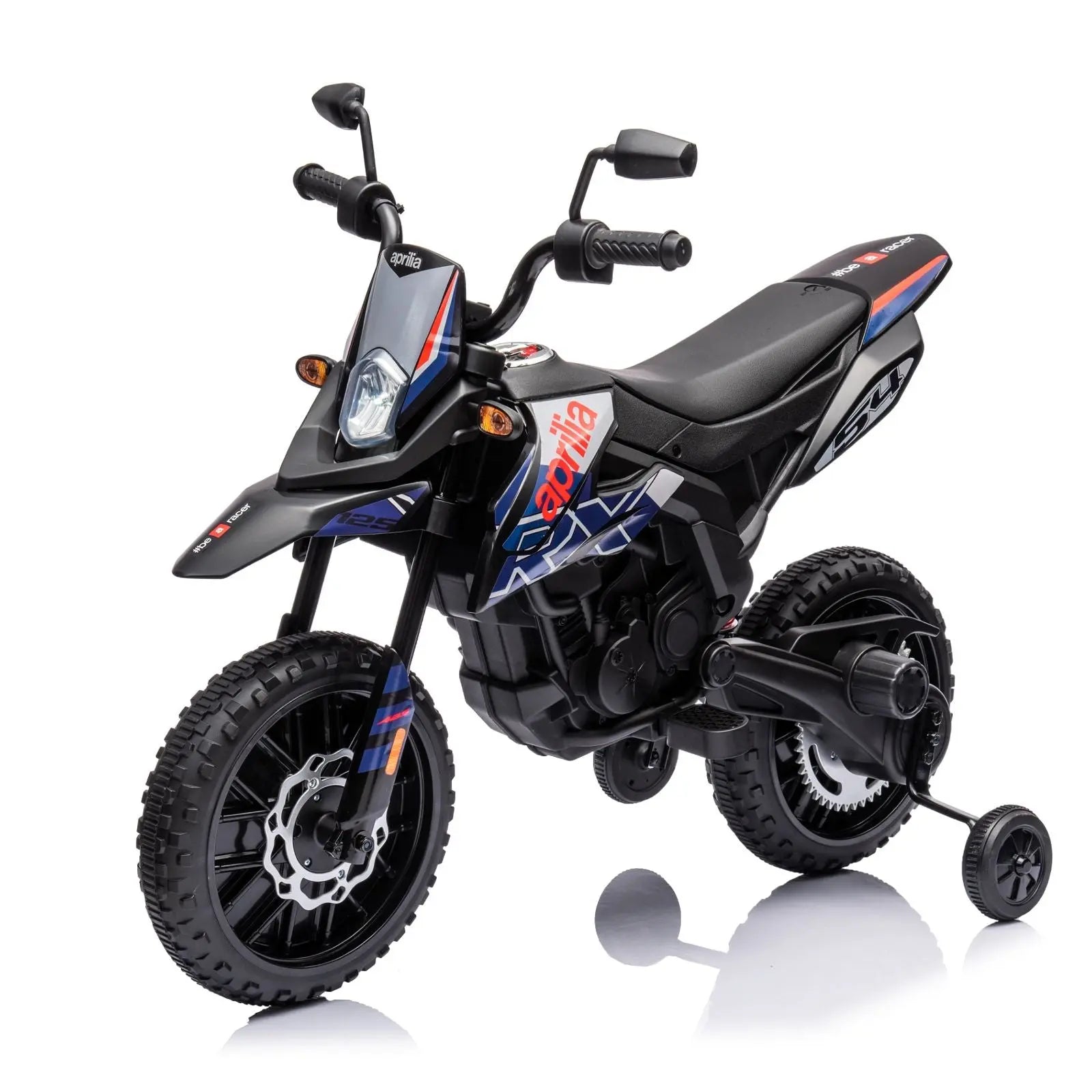 12V Aprilia Motorcycle 1 Seater Ride On for Kids 