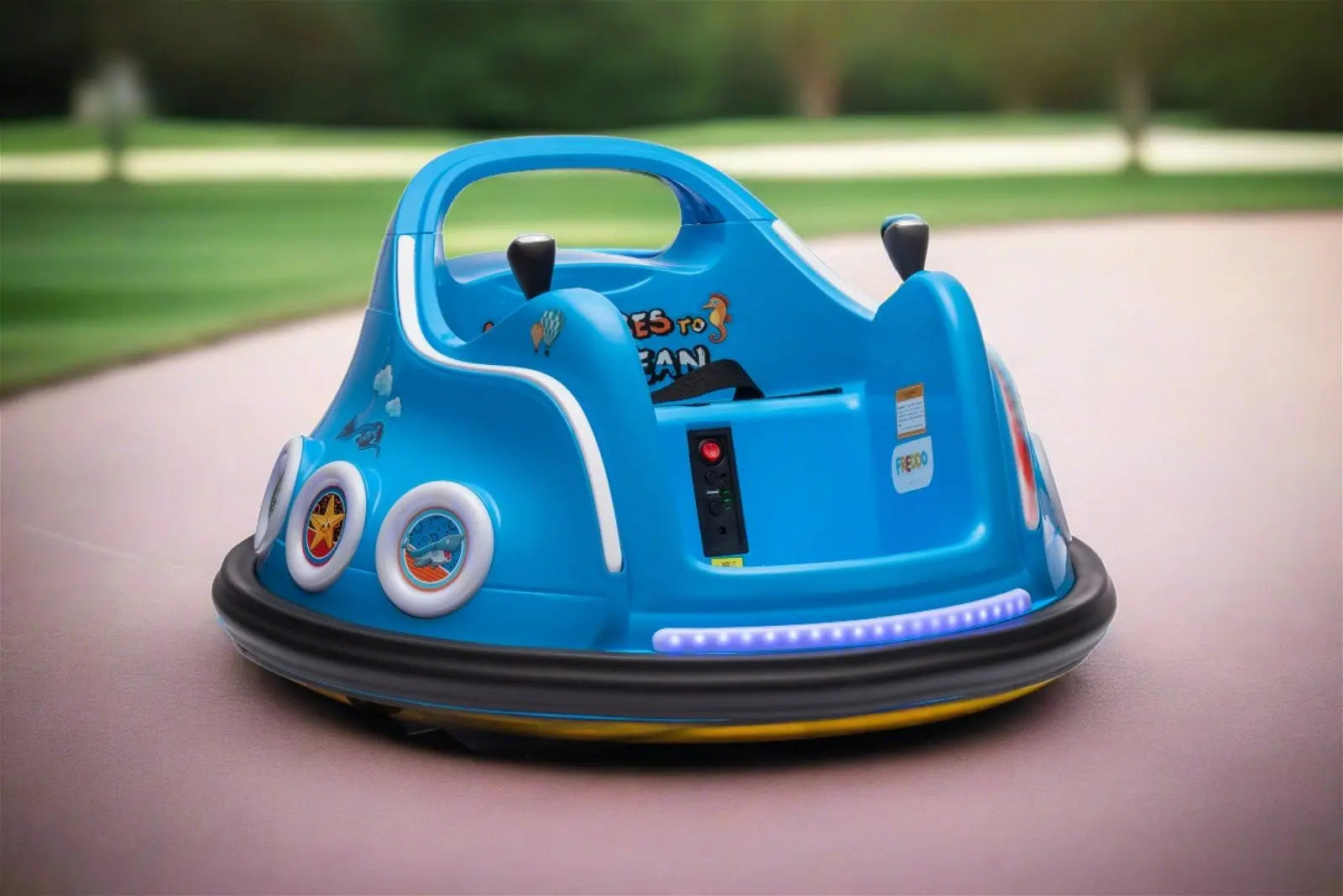 12V Freddo Bumper Car 1 Seater Ride on for Kids 