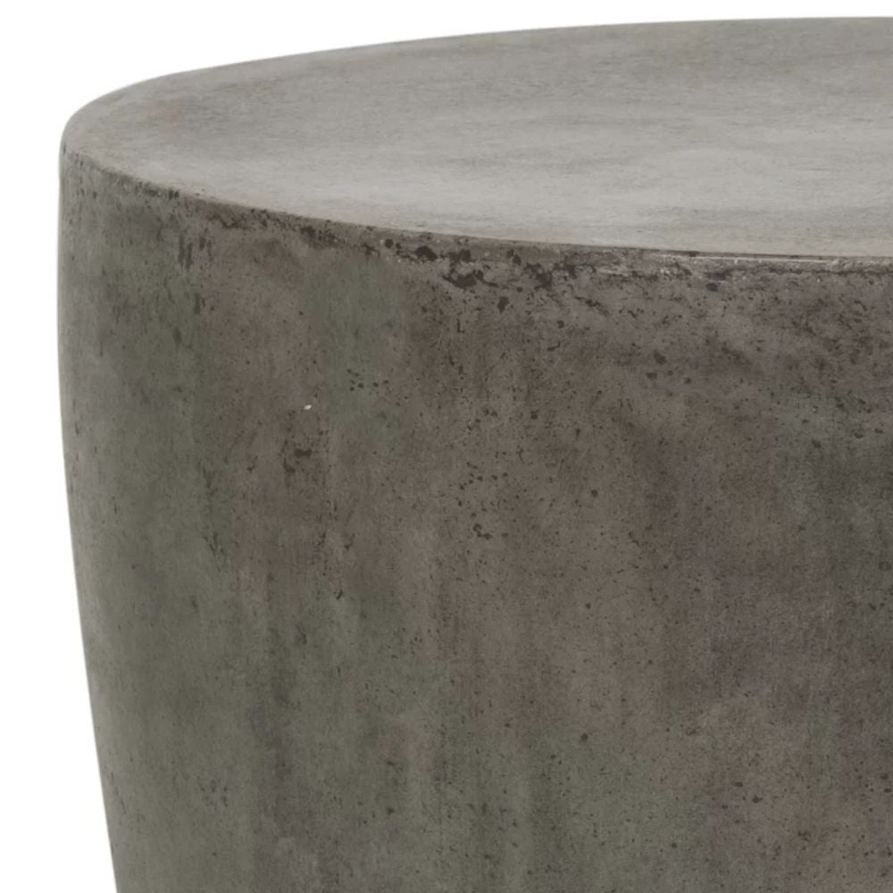 Olivia Concrete Terrazzo Mid-Century End Table 
