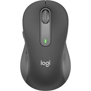 Logitech Signature M650 L Full Size Wireless Mouse - For Large Sized Hands, 2-Year Battery, Silent Clicks, Customizable Side Buttons, Bluetooth, Multi-Device Compatibility (Graphite) 