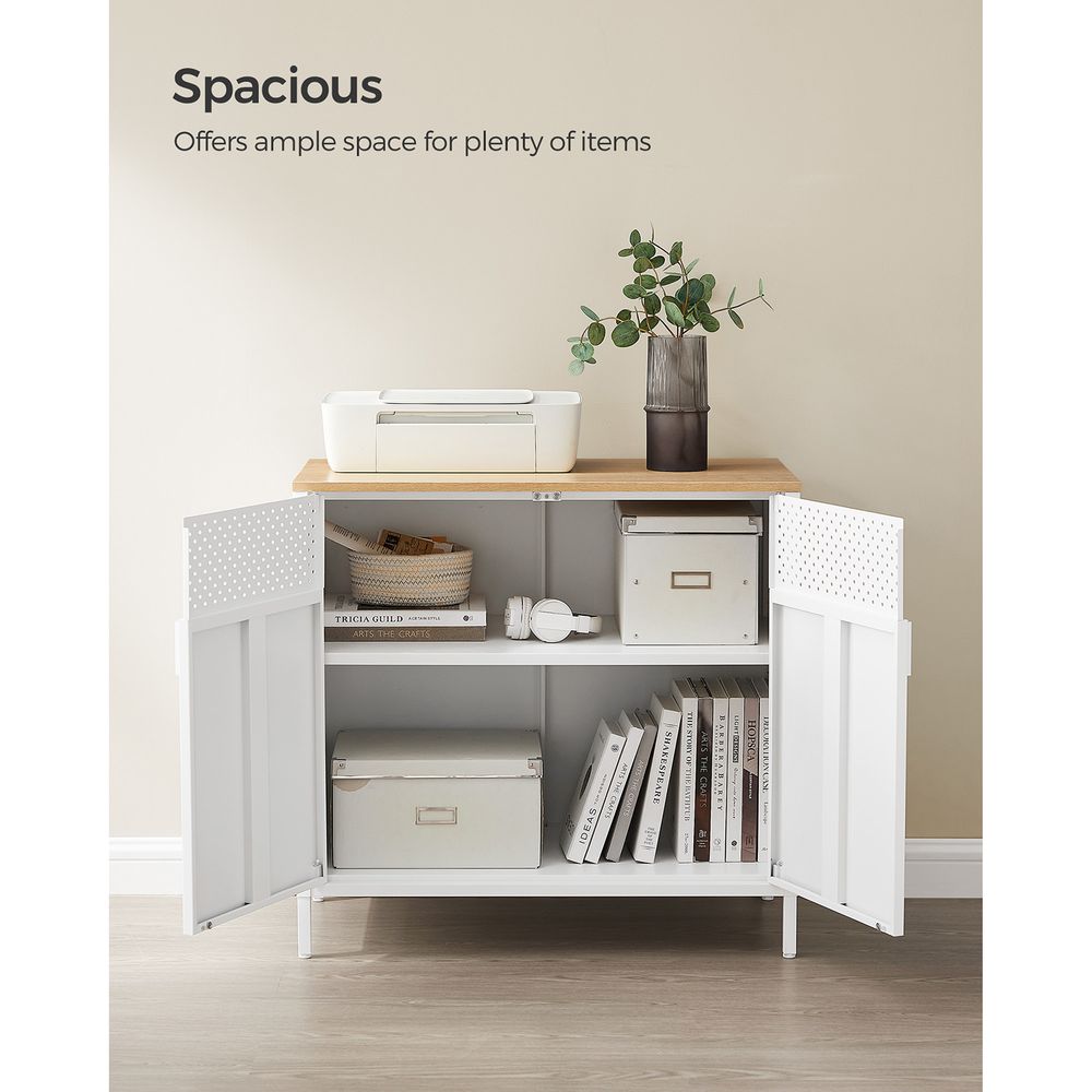 SONGMICS Storage Sideboard with Adjustable Shelves 