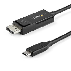 6ft (2m) USB C to DisplayPort 1.2 Cable 4K 60Hz - Reversible DP to USB-C / USB-C to DP Video Adapter Monitor Cable HBR2/HDR