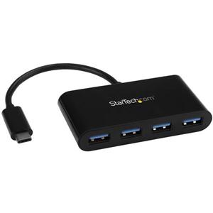 USB C Hub - 4 Port USB C to USB-A (4x) - Bus Powered USB Hub - USB Type C to USB Hub - USB-C to USB - USB 3.0 Type C