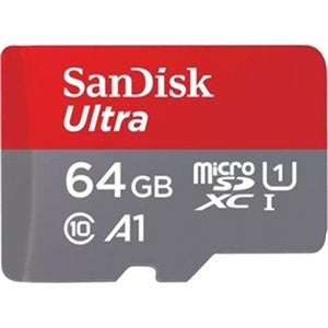 Ultra 64GB microSDHC w/Adapter 
