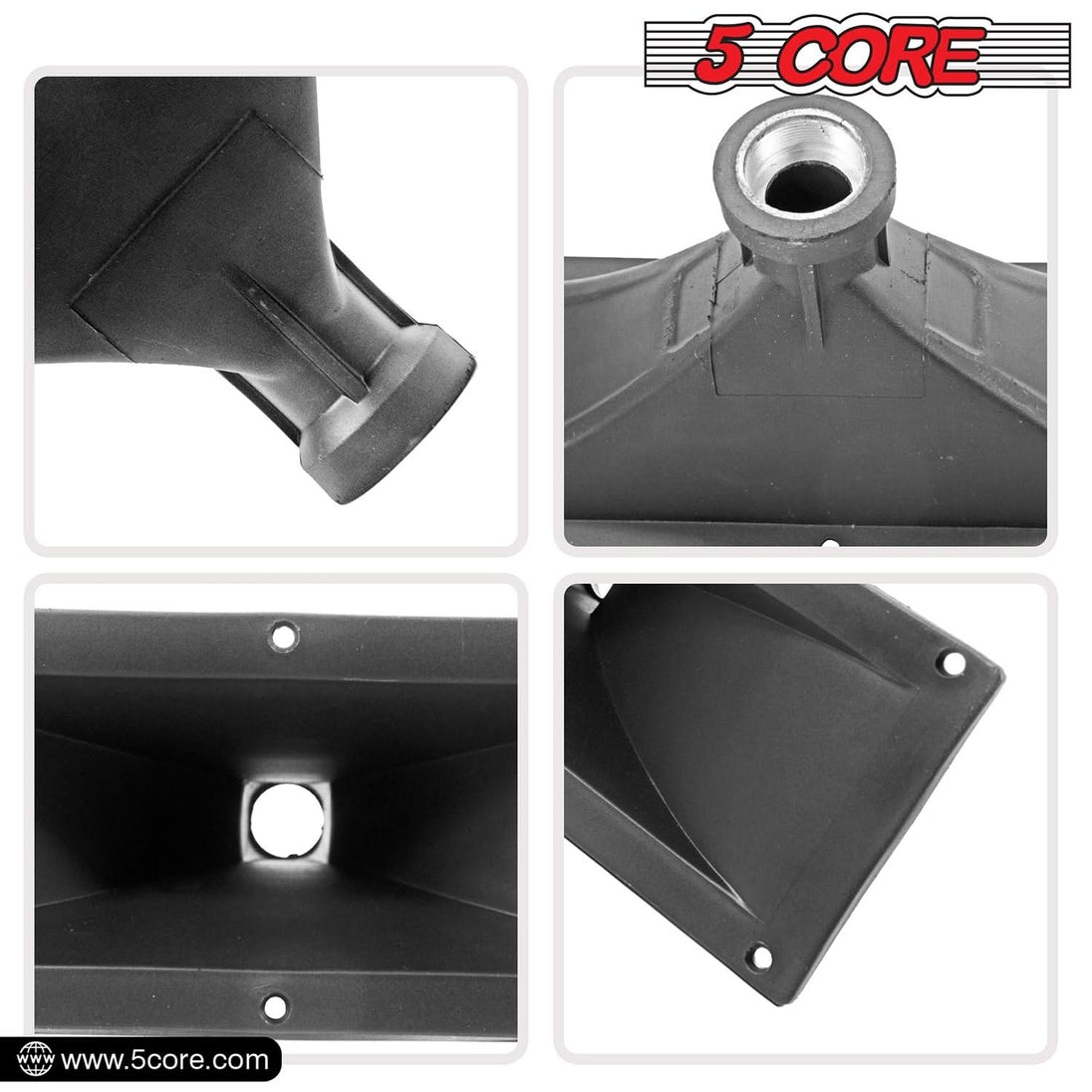 5 Core Waveguide Heavy Duty 3X7 Inch Directivity Tweeter Exit Horn Throat Lens Easy Installation