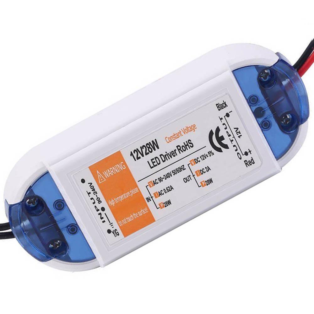 28W 2Amp Compact LED Driver AC 230V to DC12V Power Supply Transformer~1001