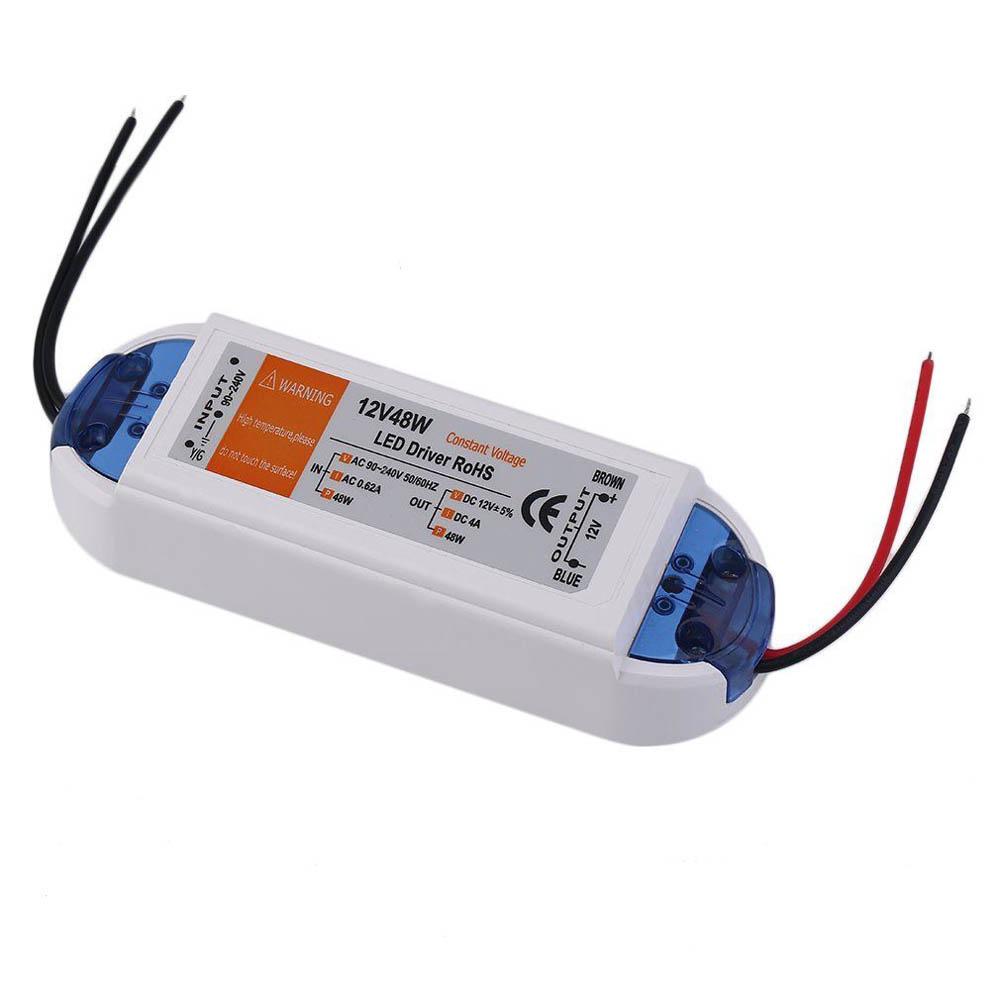 LED 48W Power Adapter Driver DC12V LED Transformer Power Supply~1002