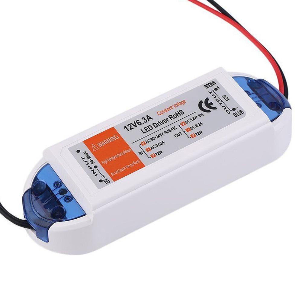 6.2A 72W Constant Voltage LED Driver DC 12V Power Supply~1003