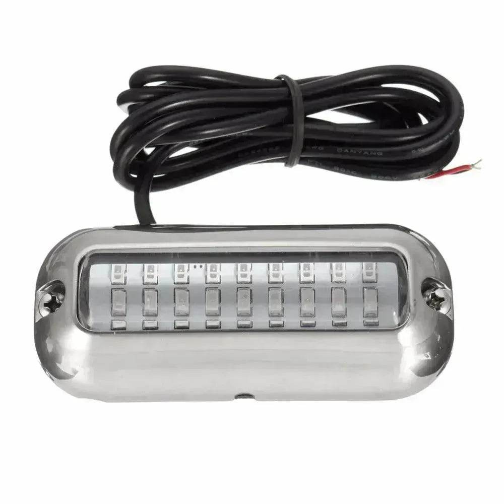 12V led 27 LED marine stainless steel lamp With extension Cable 