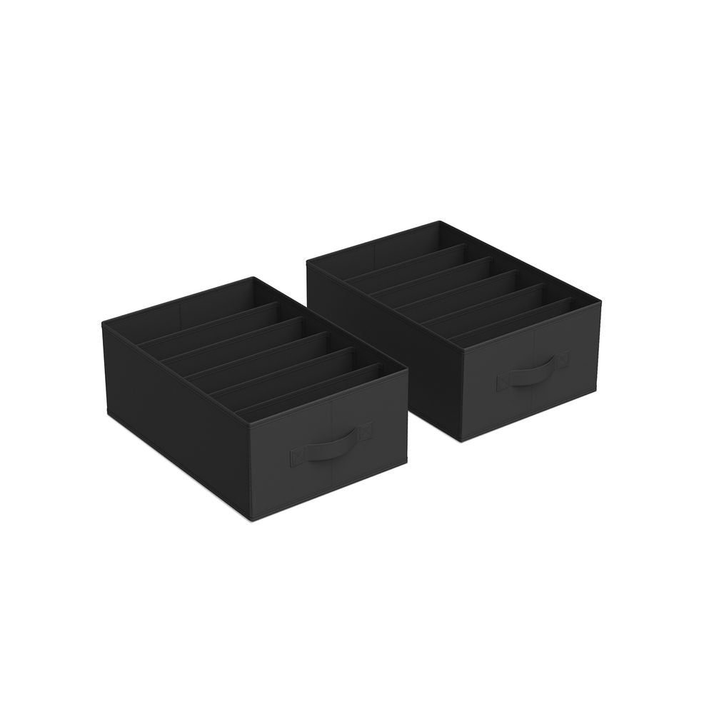 SONGMICS Wardrobe Clothes Organizer with 6 Grids 