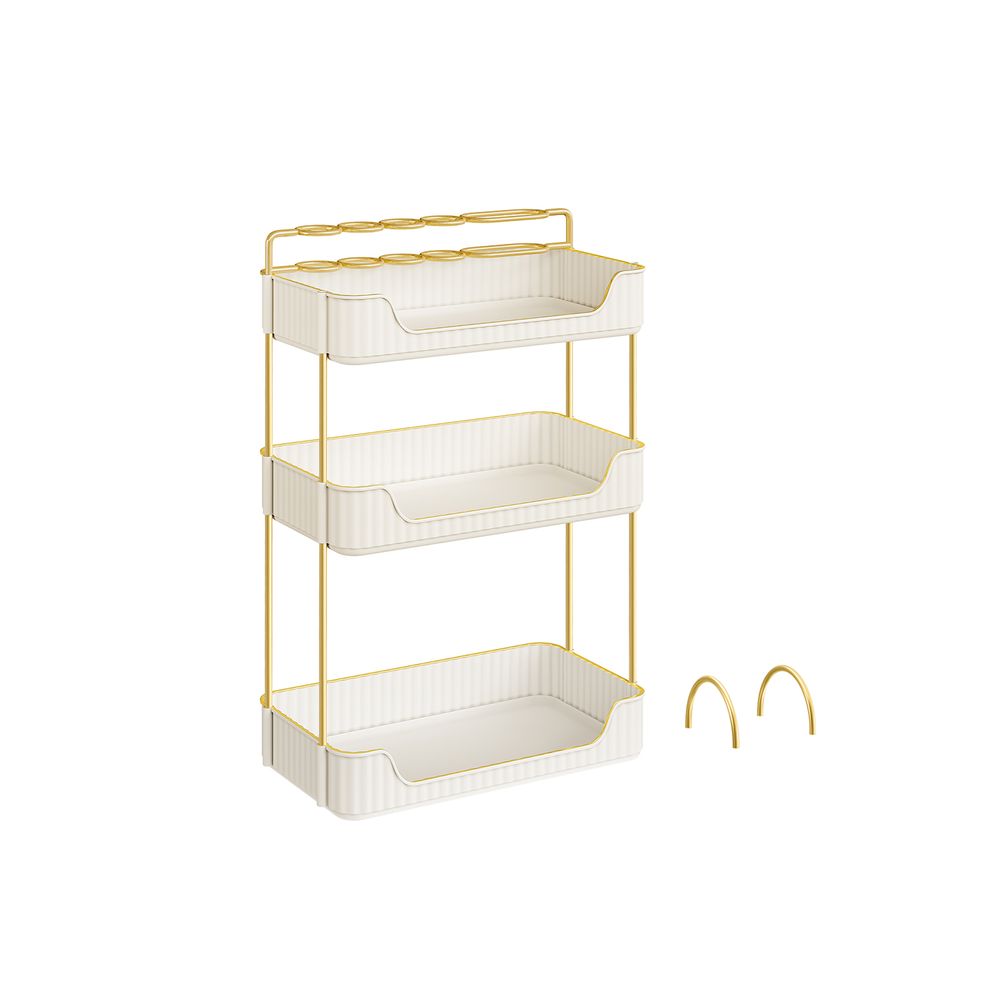 SONGMICS 3-Tier Makeup Organizer 