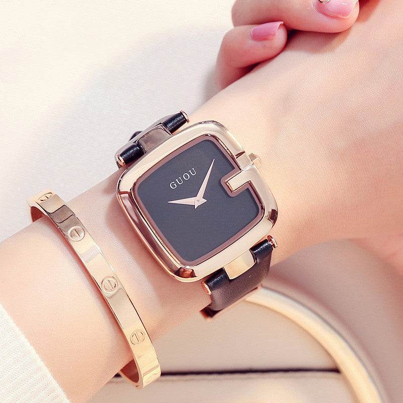 Square bracelet watch 