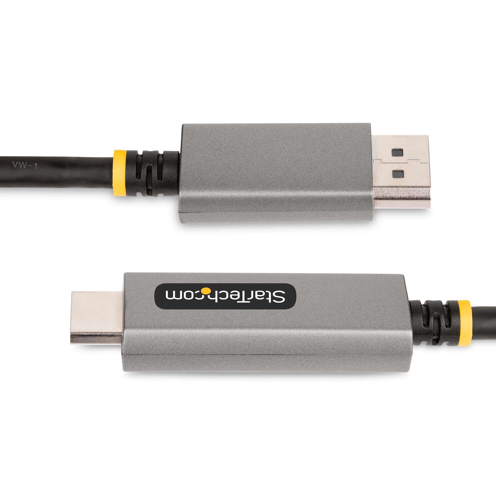 6.6ft (2m) DisplayPort to HDMI Adapter Cable, 8K 60Hz, 4K 144Hz, HDR10, DP 1.4 to HDMI 2.1 Active Video Converter, DisplayPort Desktop to HDMI Monitor, M/M - DP to HDMI Cord 